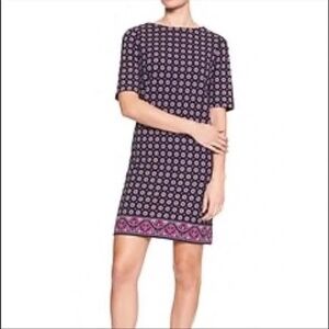 Banana Republic Purple Shift Dress